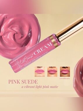 LipSense Cream Matte Liquid Lipstick - Pink Suede